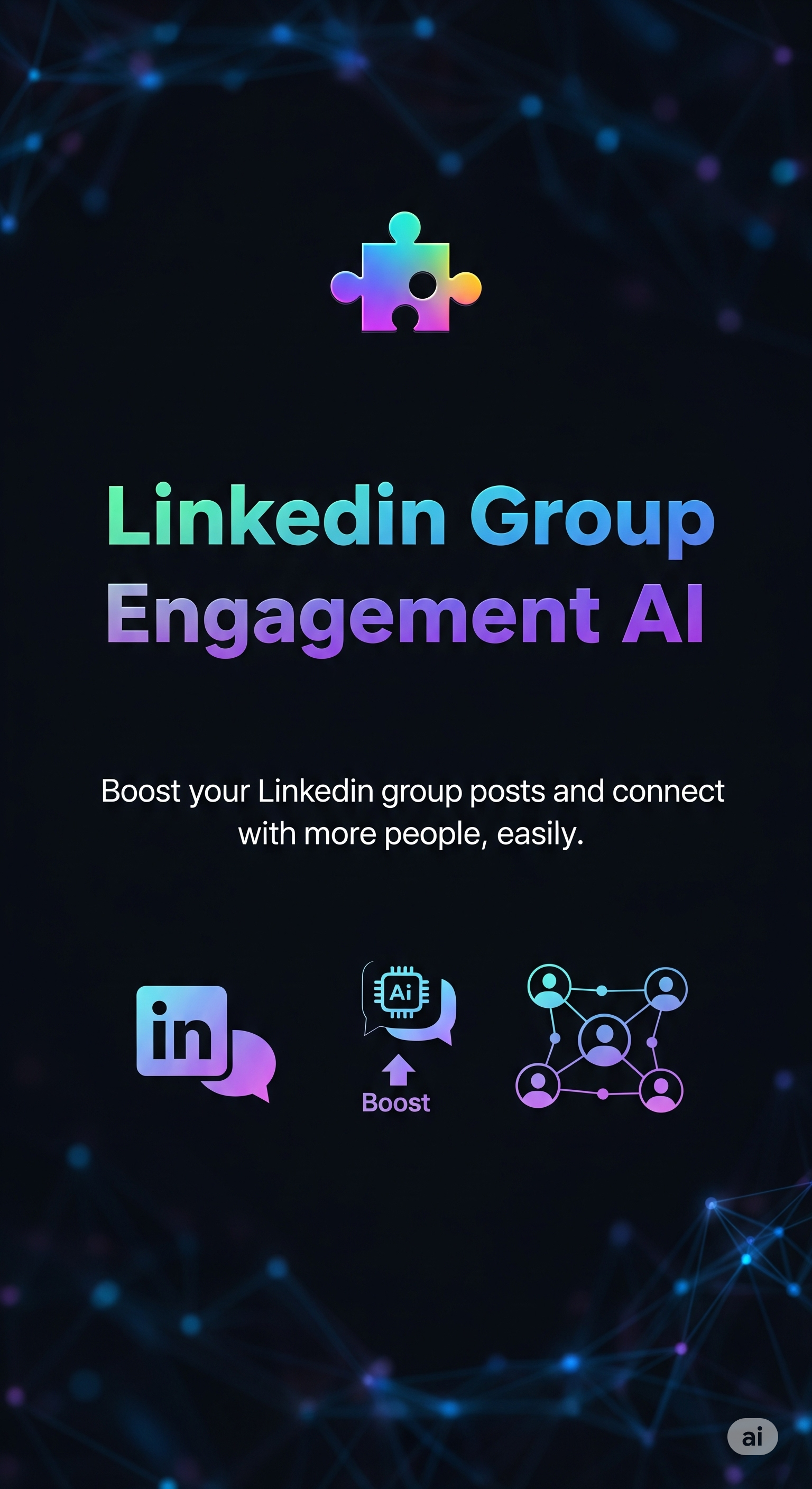 LinkedIn Group Engagement AI logo