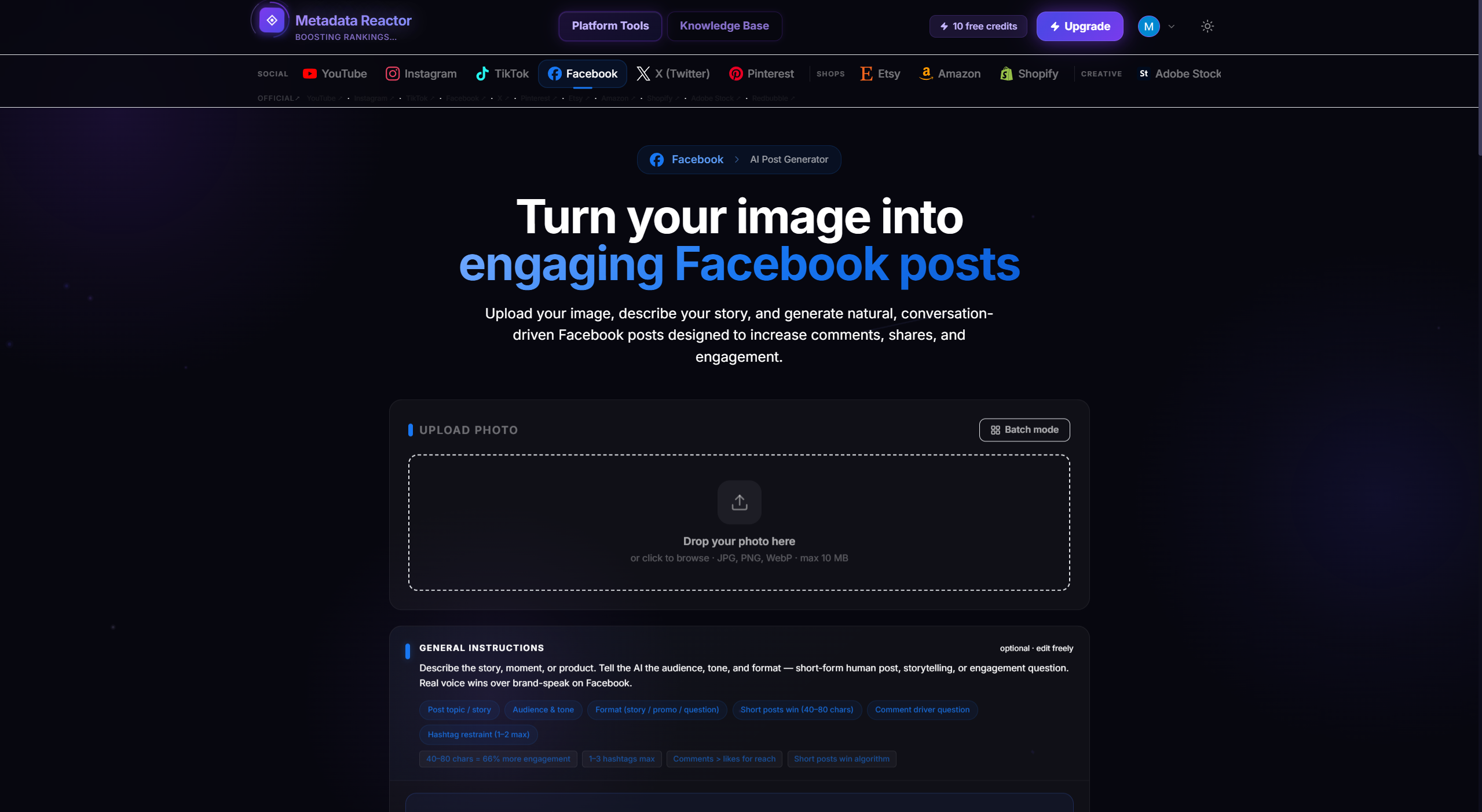 Metadata Reactor gallery image