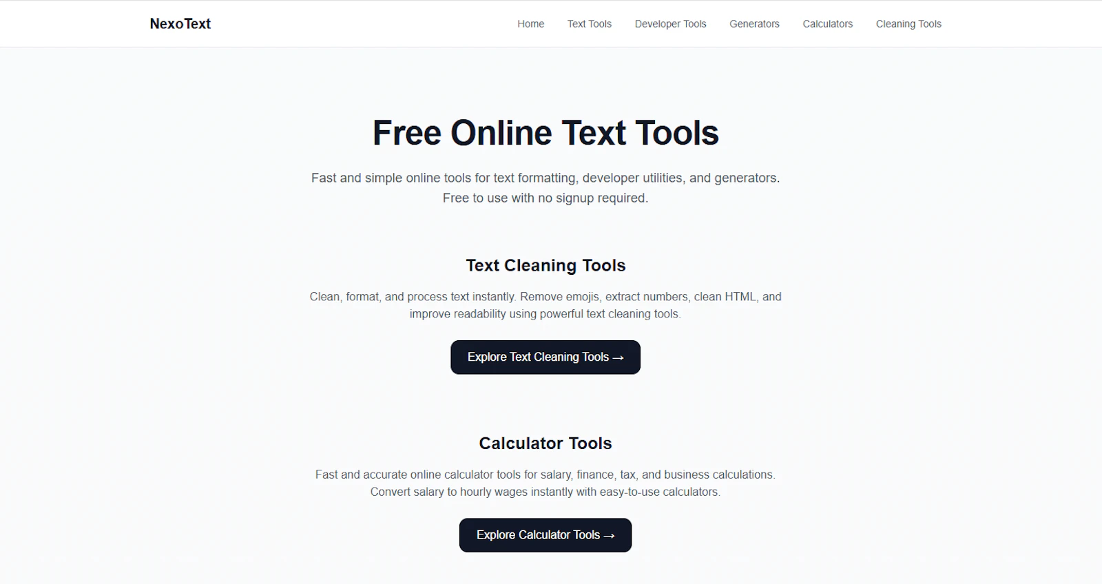 Nexotext screenshot 1