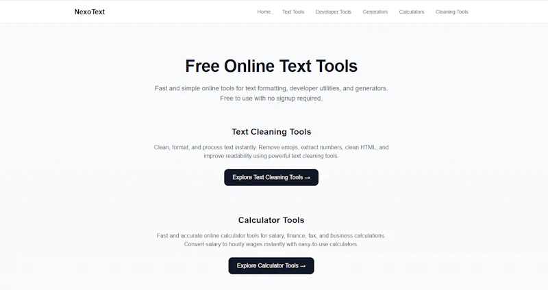 Nexotext screenshot 1