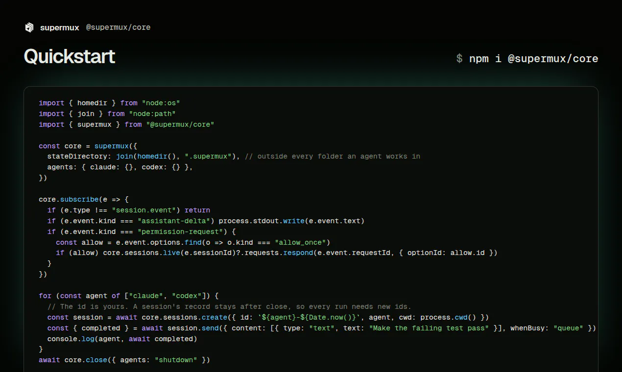 Supermux Core gallery image