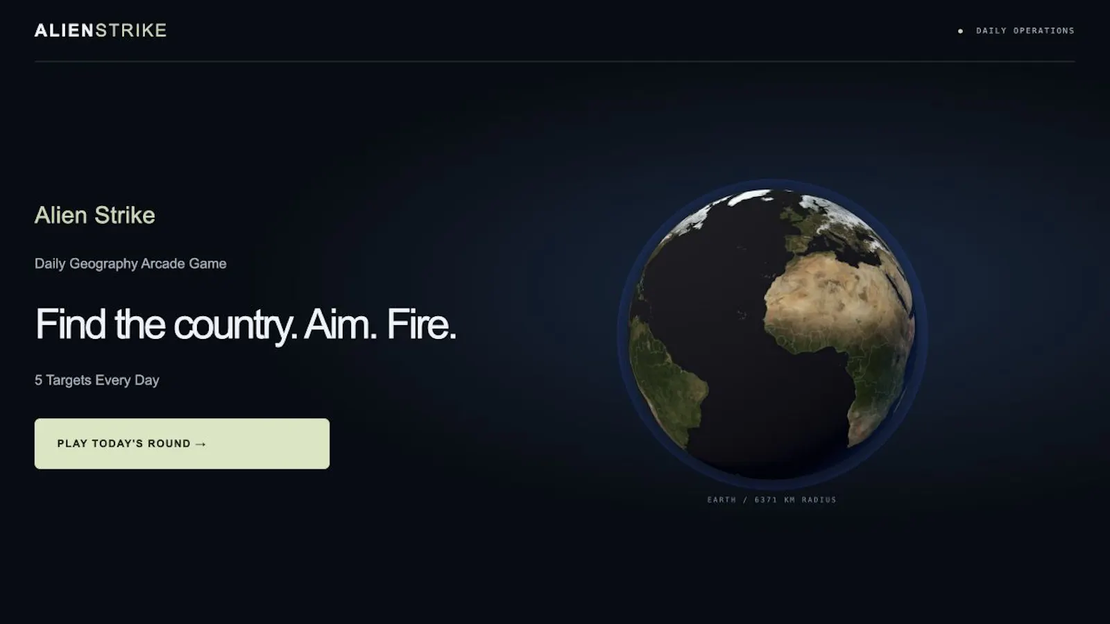 Alien Strike screenshot 1