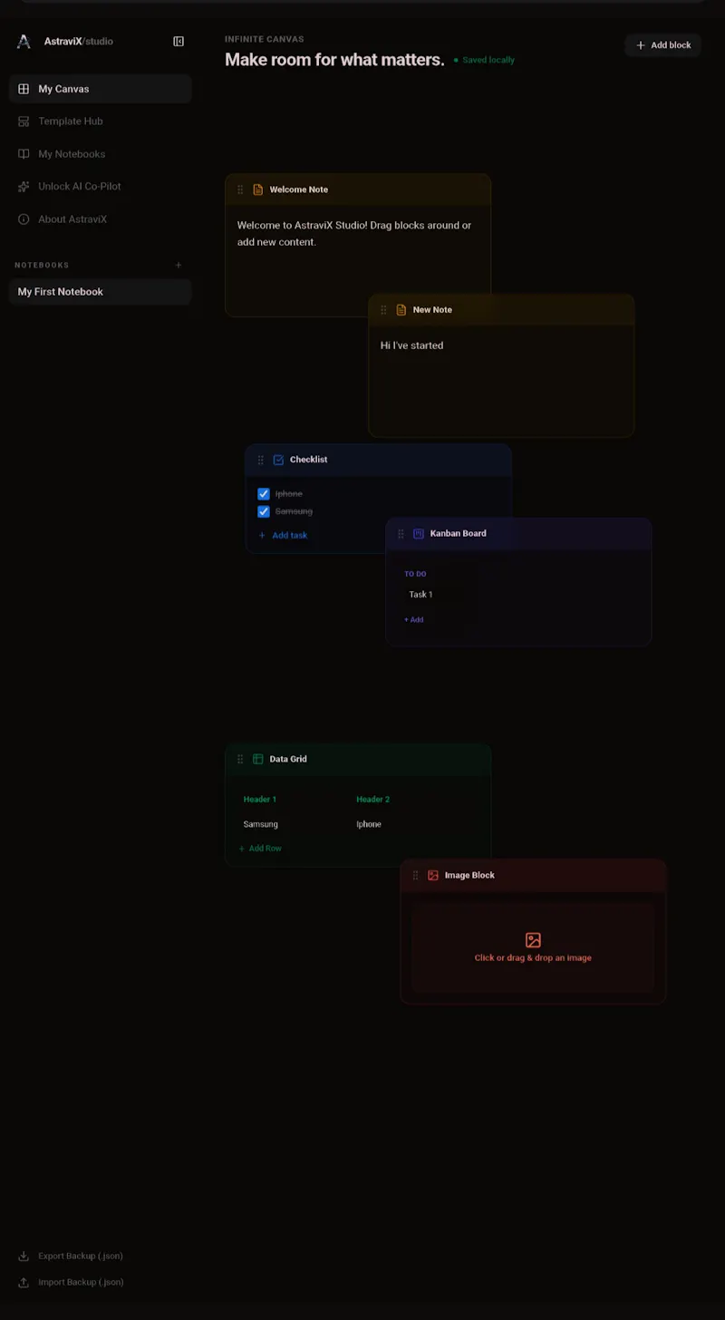 AstraviX — Make room for what matters screenshot 3