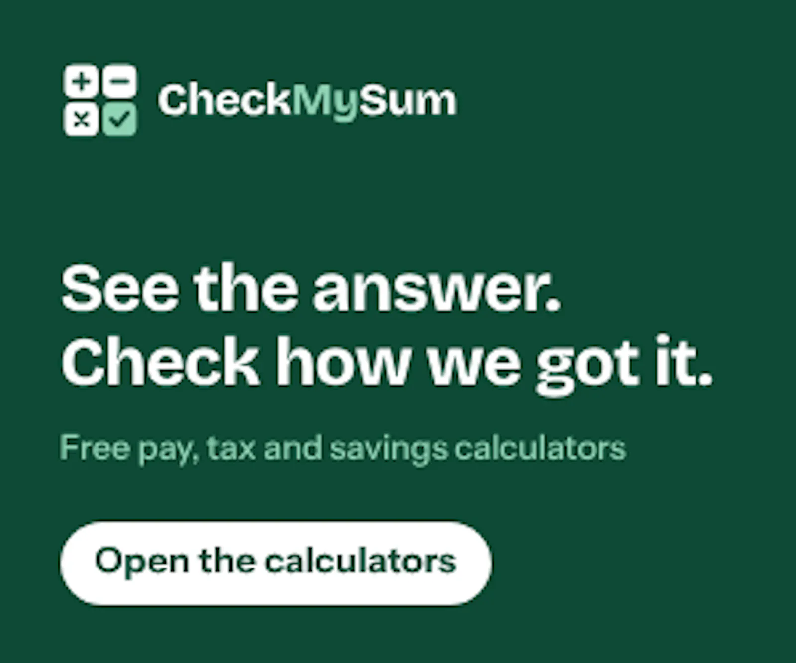 CheckMySum screenshot 3