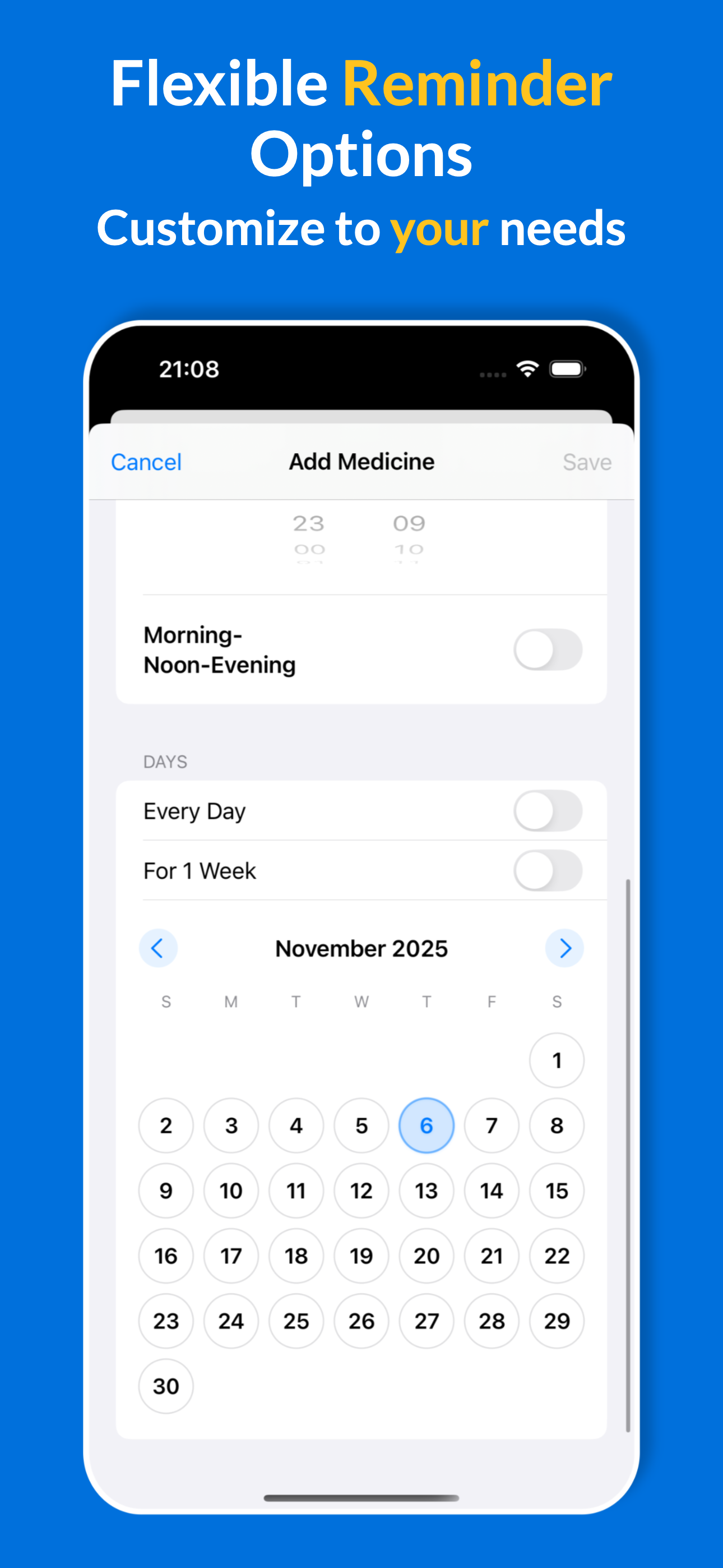 Medory - Screenshot 3 showing product features and functionality