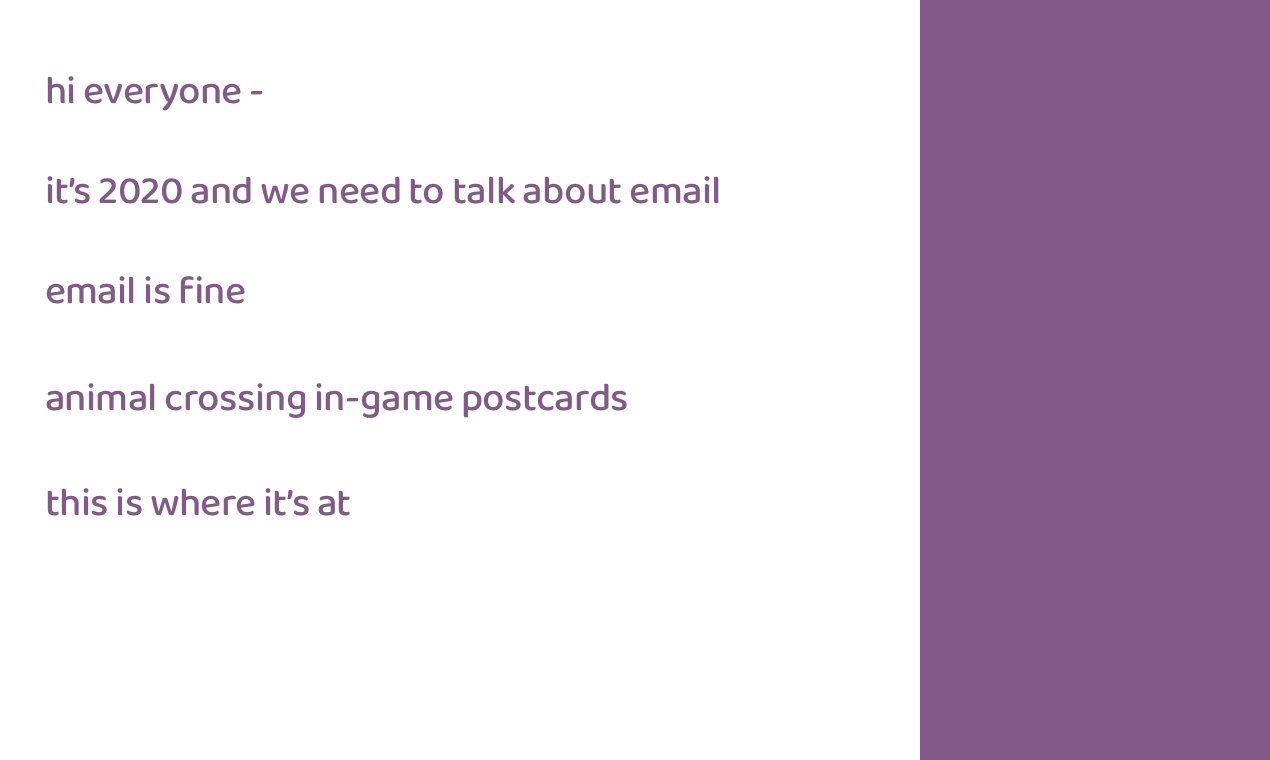 Animal Crossing pen pal club  gallery image