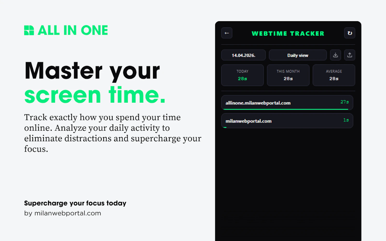 All In One Extension screenshot 3