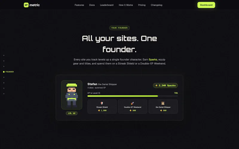 XPmetric screenshot 3