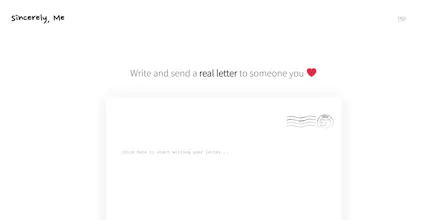 Sincerely, Me gallery image