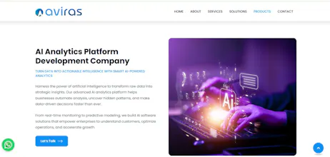 AI Analytics Platform | Aviras gallery image
