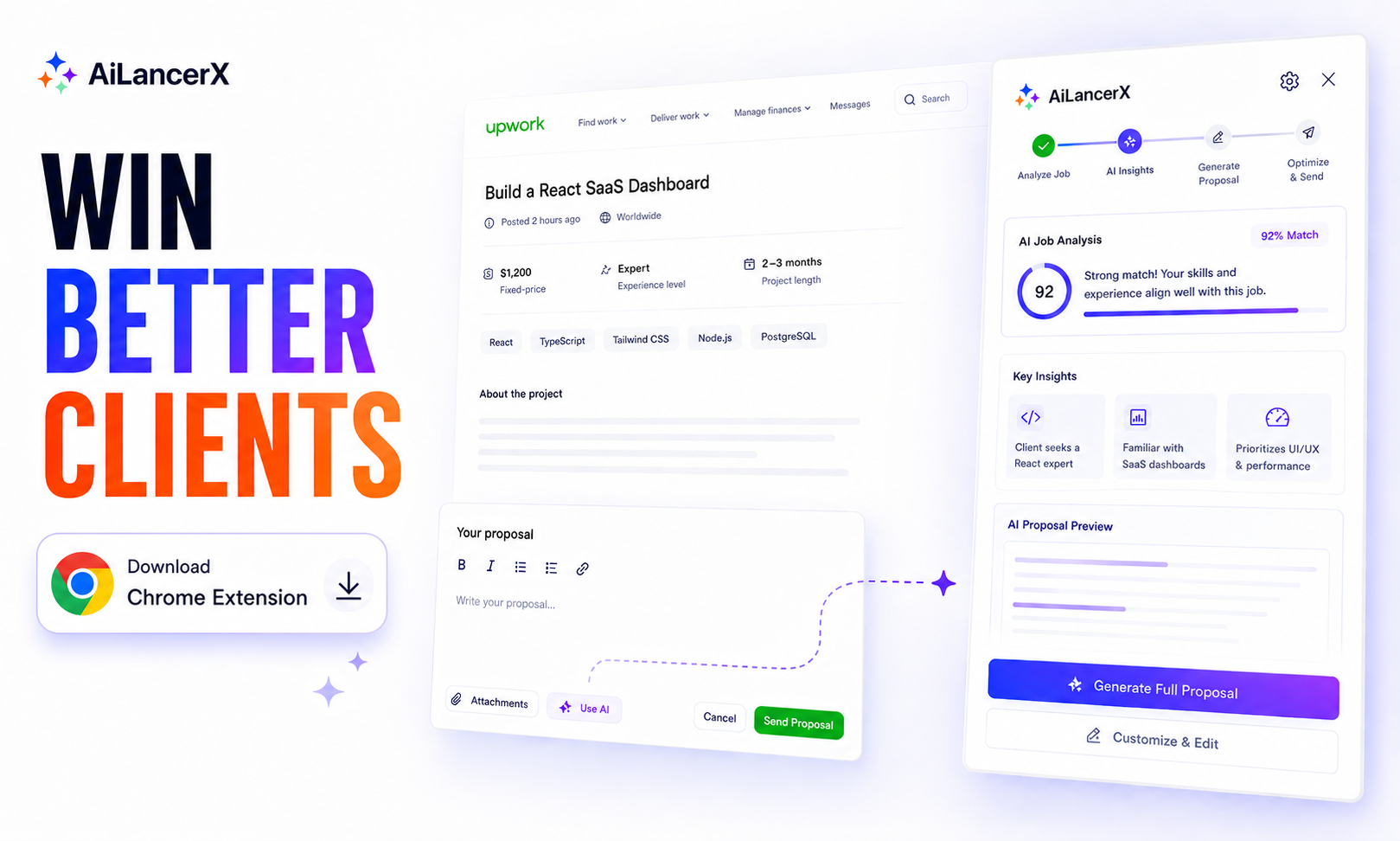 AiLancerX: AI Assistant for Freelancers gallery image