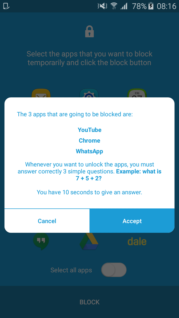 Block my apps gallery image
