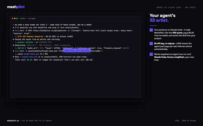 MeshPilot screenshot 2