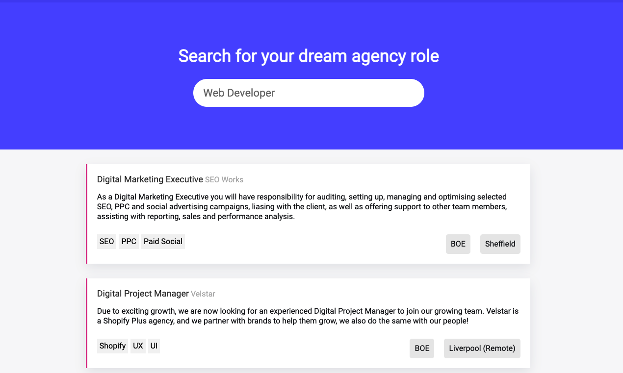 Digital Agency Jobs gallery image