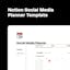 Notion Social Media Planner Template