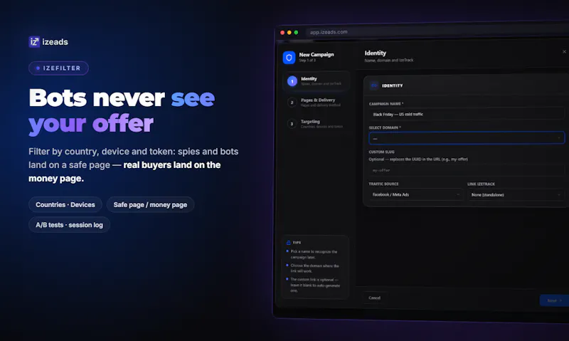 Izeads screenshot 1