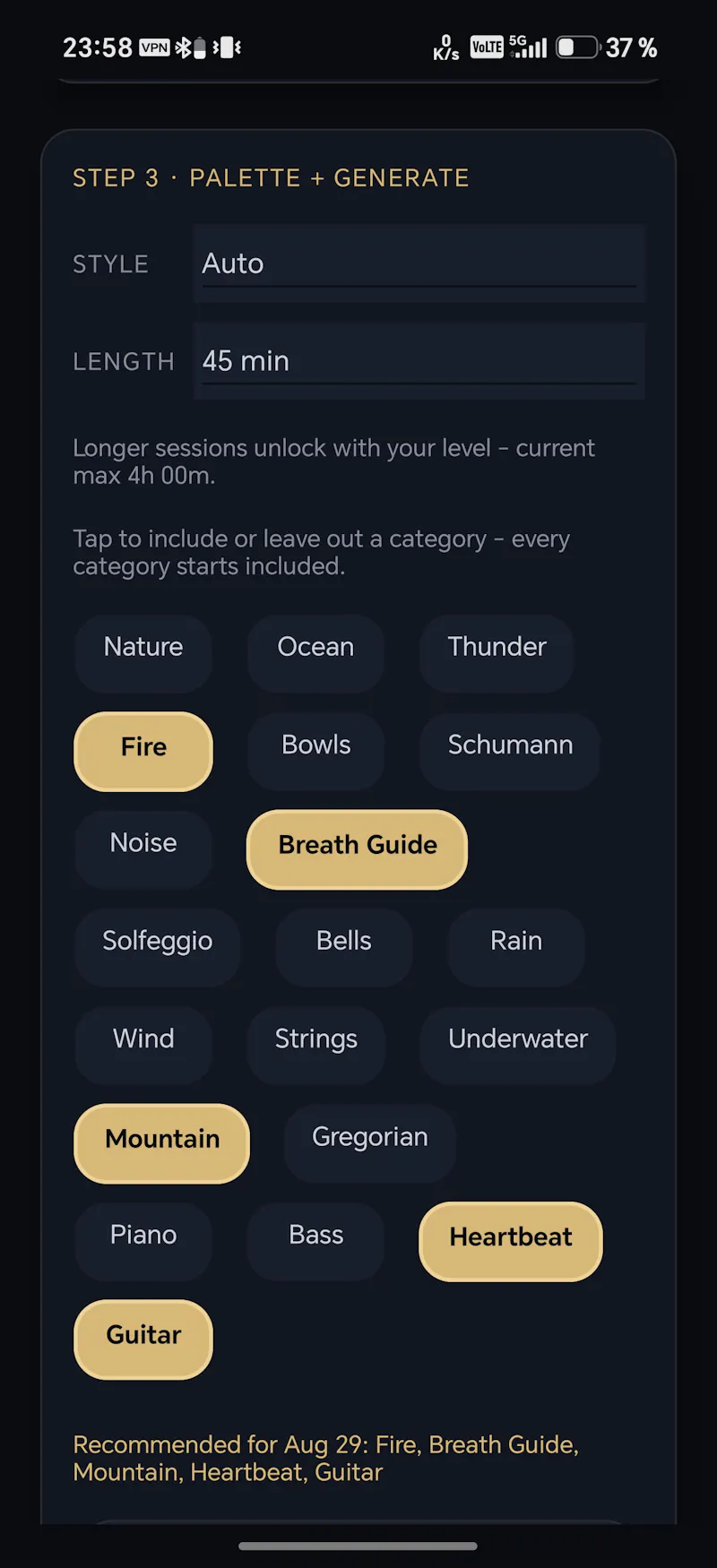 Praenox Aurum for Android screenshot 5