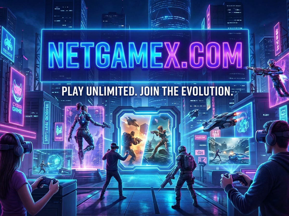NetGameX  - Main product screenshot demonstrating key features and user interface