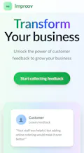 Impr∞v - Customer feedback gallery image