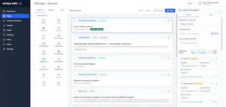 Adrillya CMS Pro gallery image