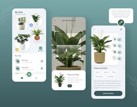 Plant Care App Design gallery image