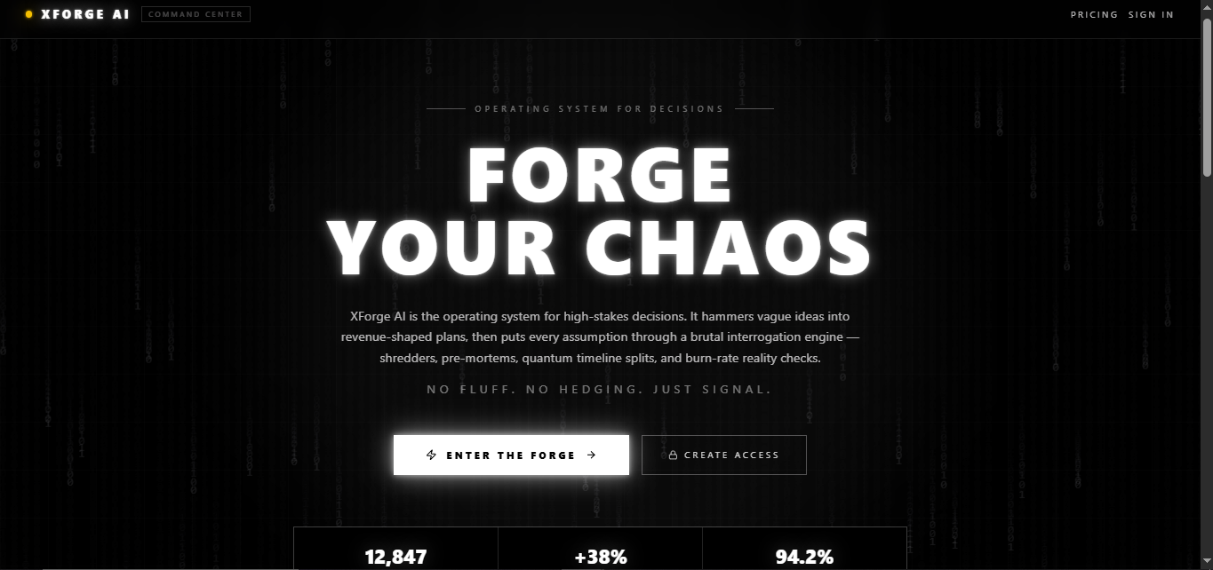 XForge AI: The Founder’s OS gallery image