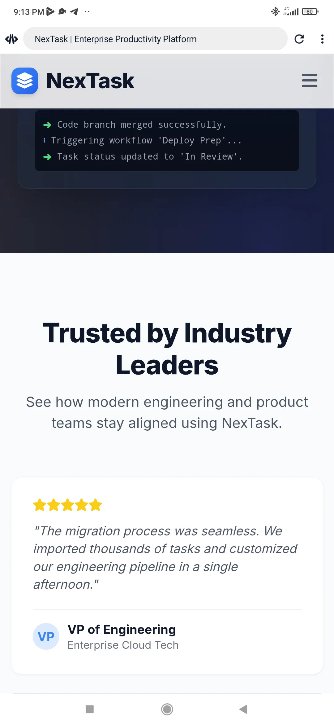 NexTask gallery image