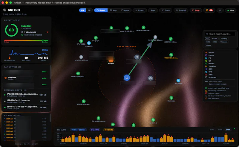 Snitch screenshot 2