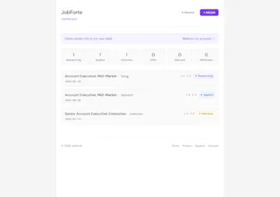 AI resume fit + tracking, free to start gallery image