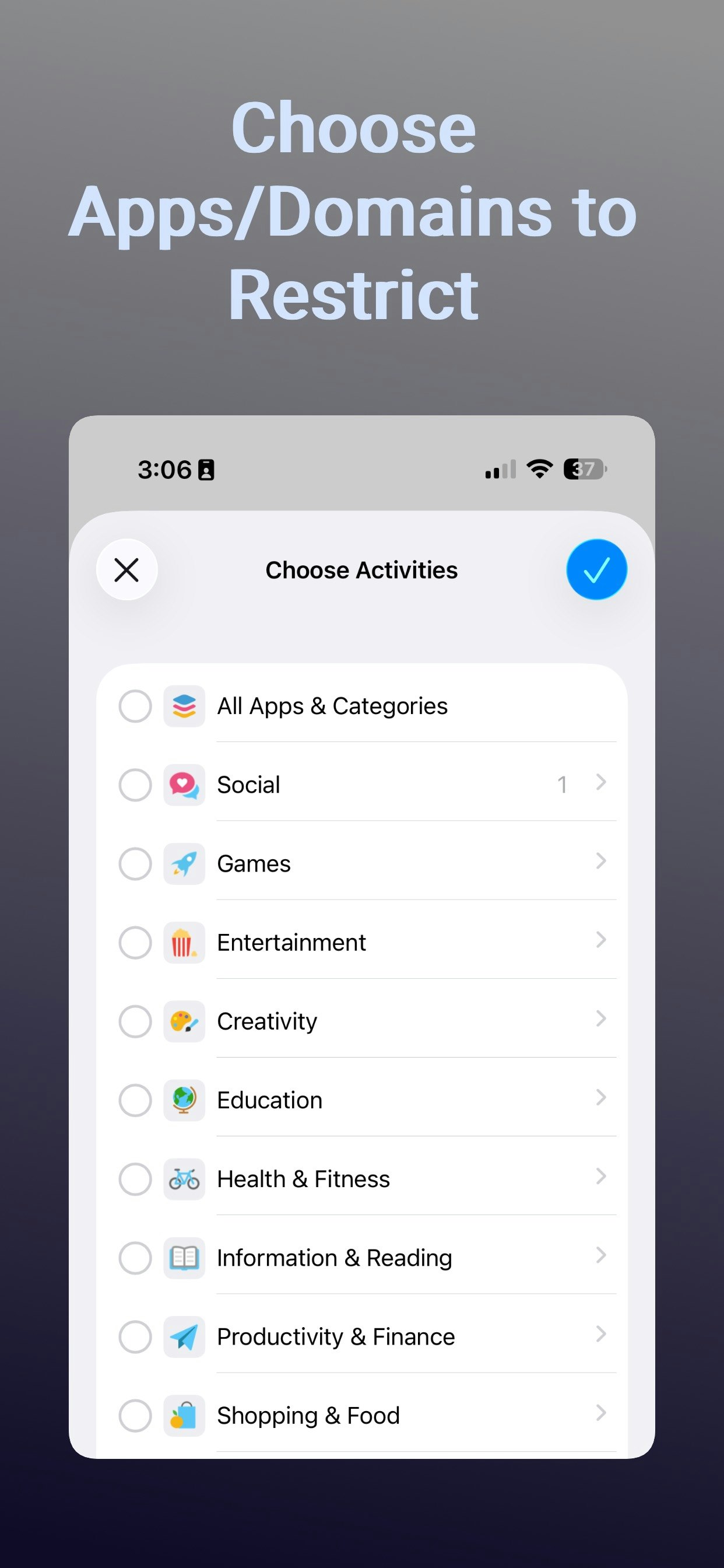 Stop DoomScrolling - Screenshot 5 showing product features and functionality