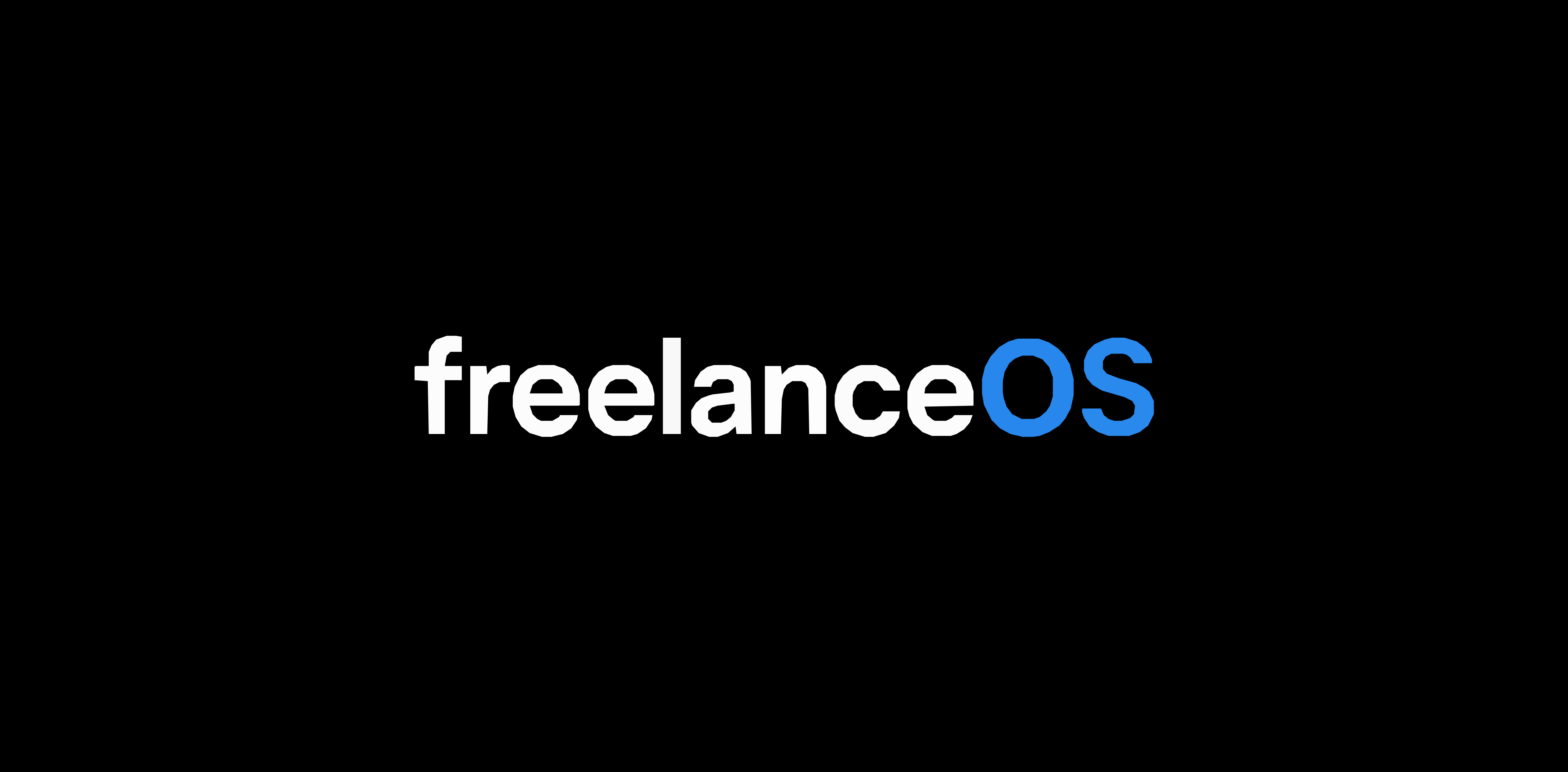freelanceOS - Main screenshot showing features and interface