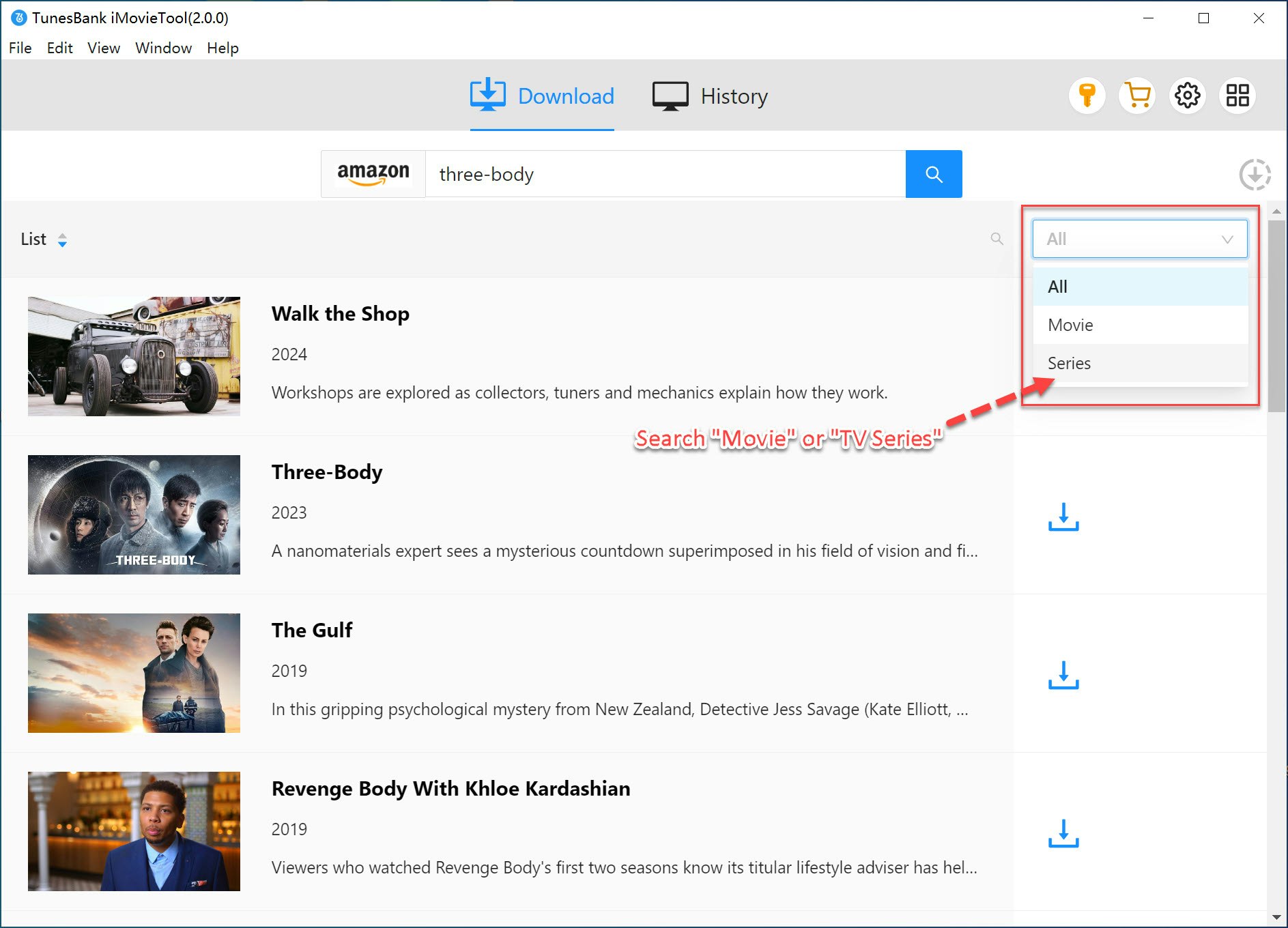 iMovieTool Video Downloader media 4