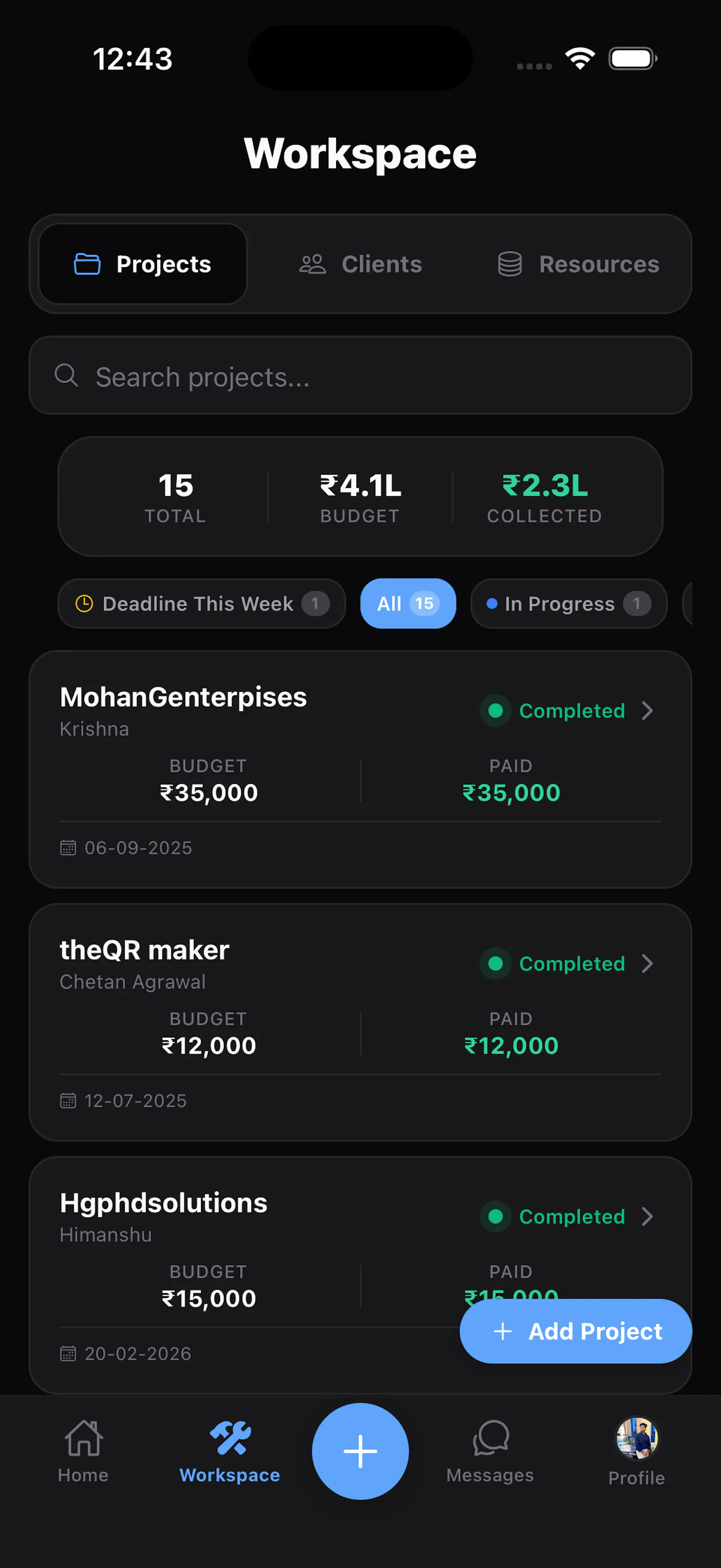 Freelysta screenshot 4