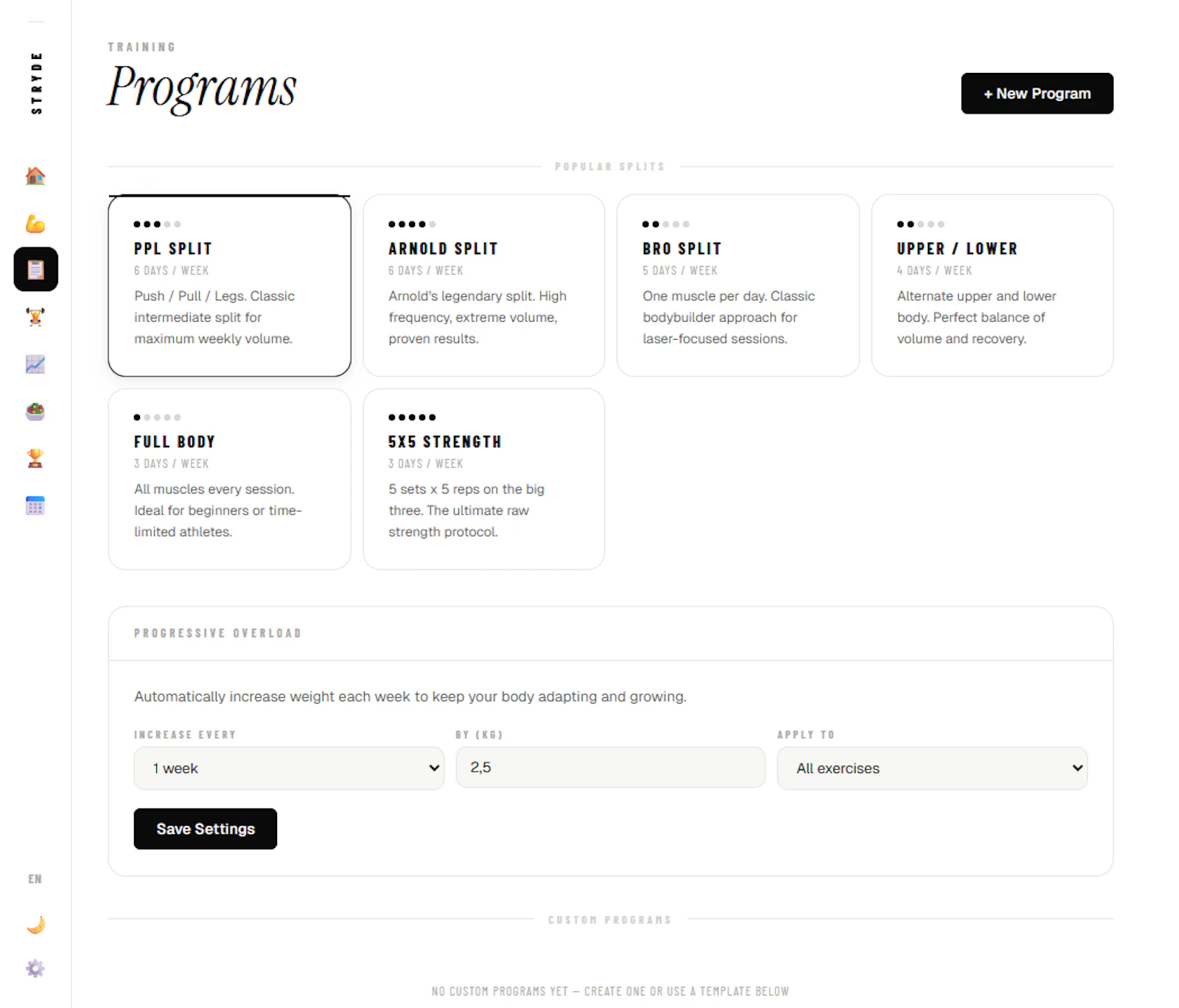 STRYDE — Training screenshot 3