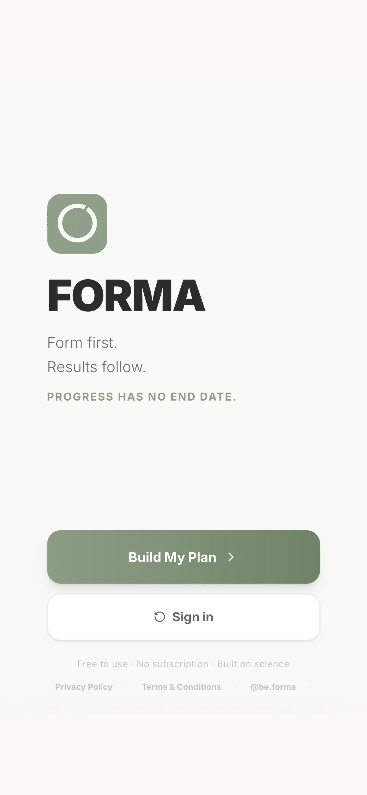 BE FORMA gallery image