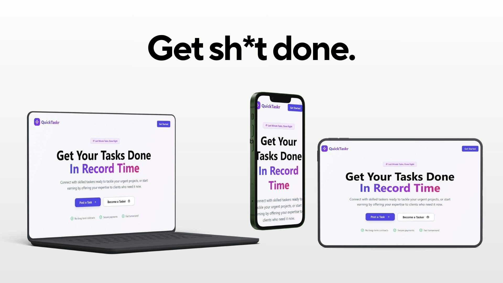 SwiftTaskr - Screenshot 3 showing product features and functionality