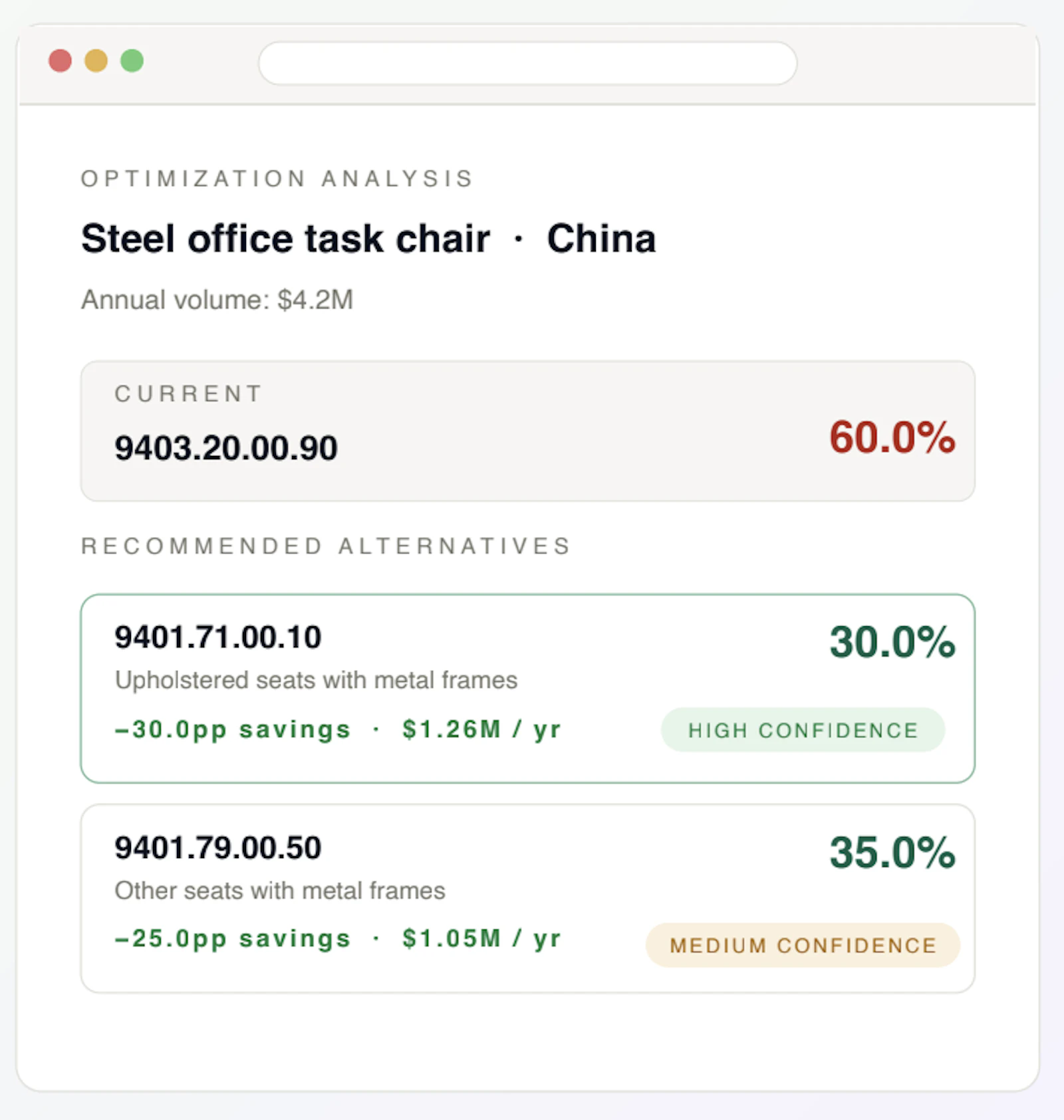 TariffLens screenshot 3