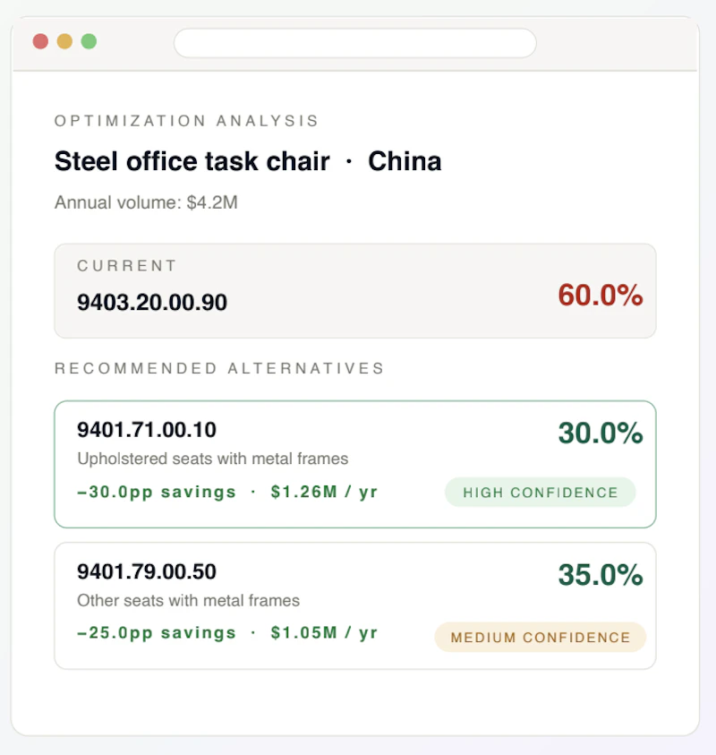 TariffLens screenshot 3