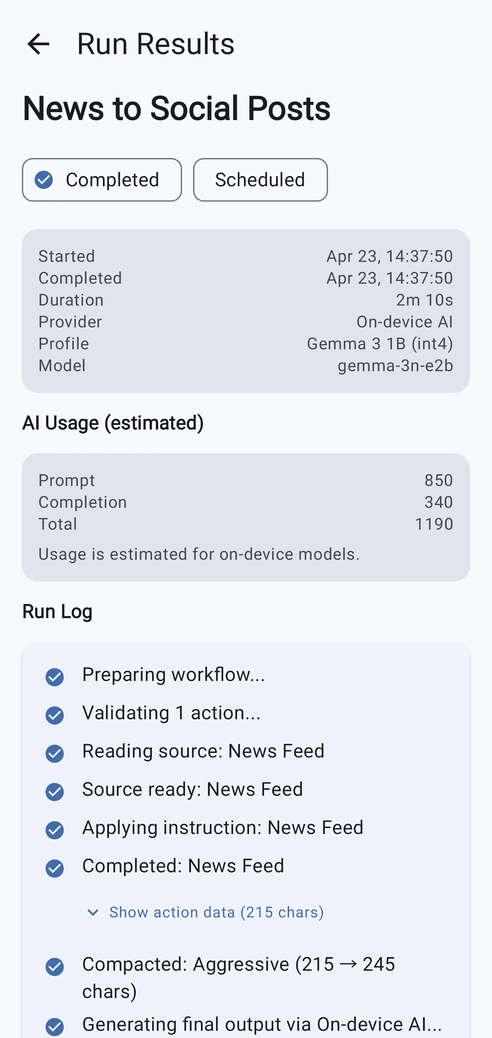 Automatist screenshot 5