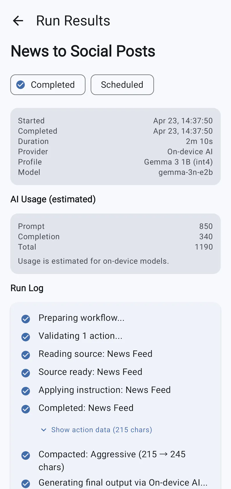 Automatist screenshot 5