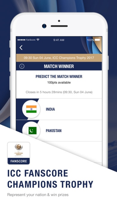 ICC FanScore Champions Trophy gallery image