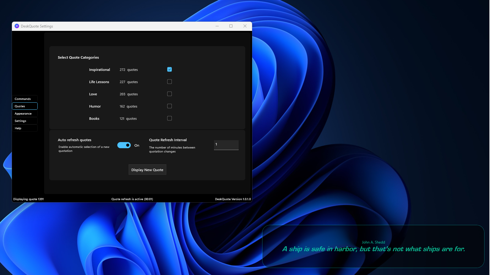 DeskQuote - Screenshot 2 preview