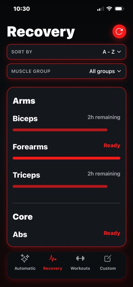 Forma – Workout Creator 2.0 screenshot 2