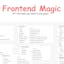 Frontend Magic - All tools at one place