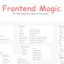Frontend Magic - All tools at one place