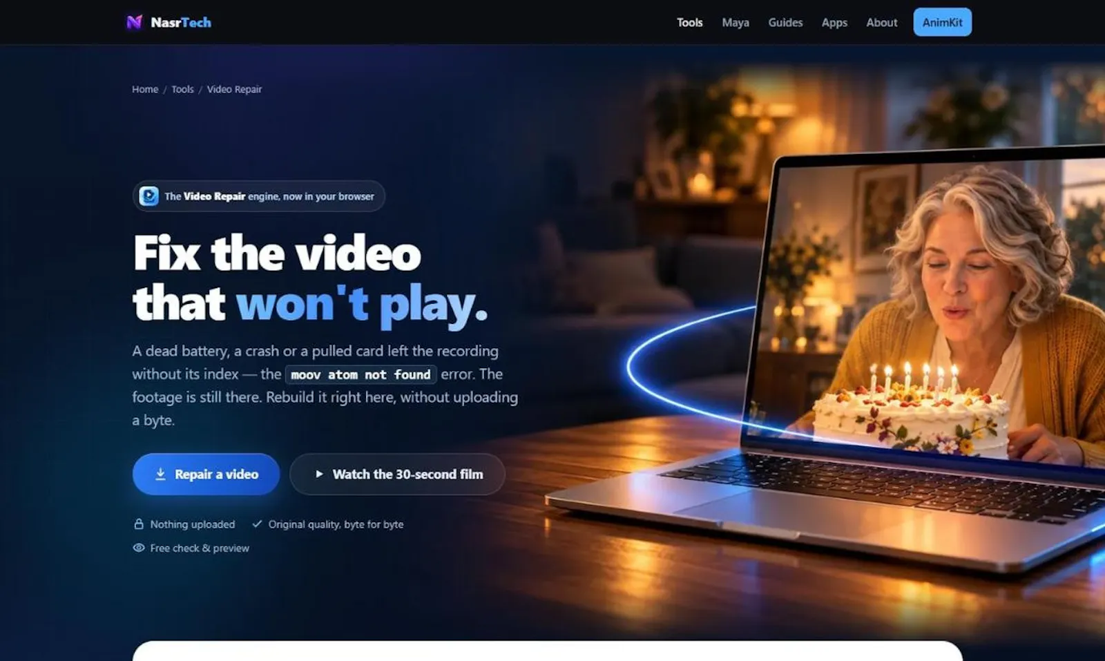 Video Repair Online screenshot 4