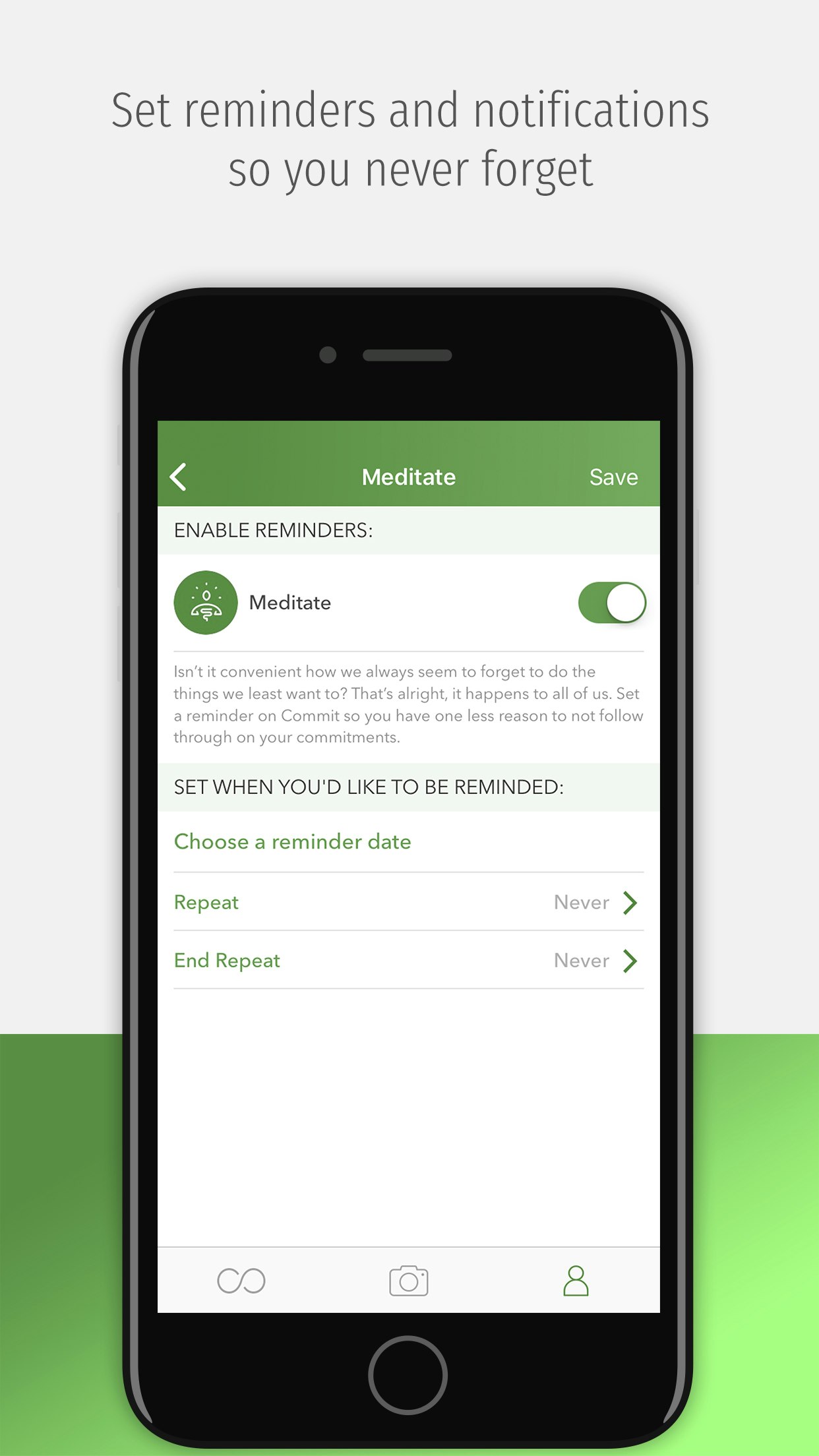 Commit: Track & Achieve Goals gallery image