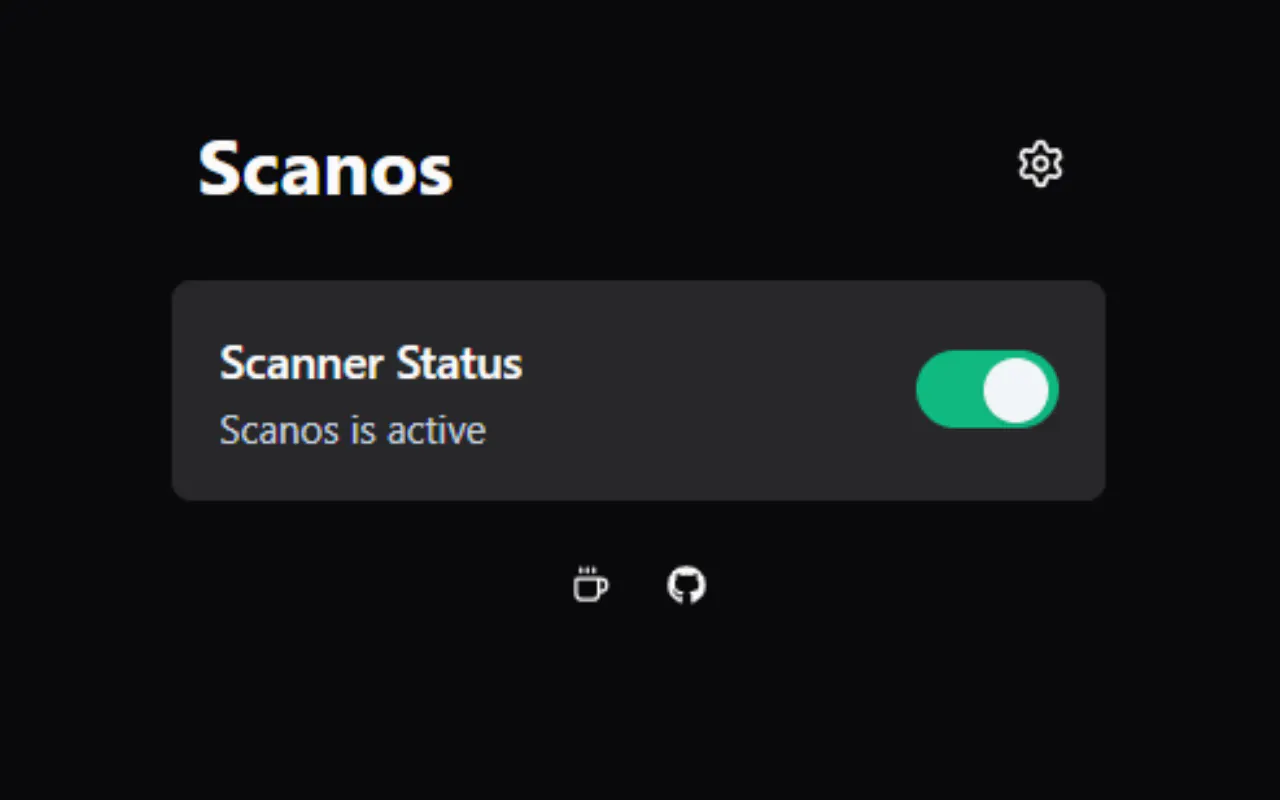 Scanos 项目横幅