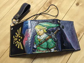 Theodoros Leather Wallet gallery image