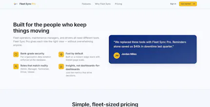 Fleet Sync Pro gallery image